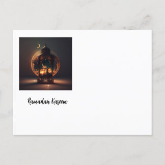 Cartão de Saudação Ramadan Kareem