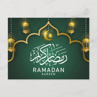 Cartão de saudação Ramadan Kareem/cartão de posto