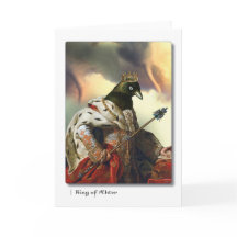 Cartão de Saudação Rei de Tarot