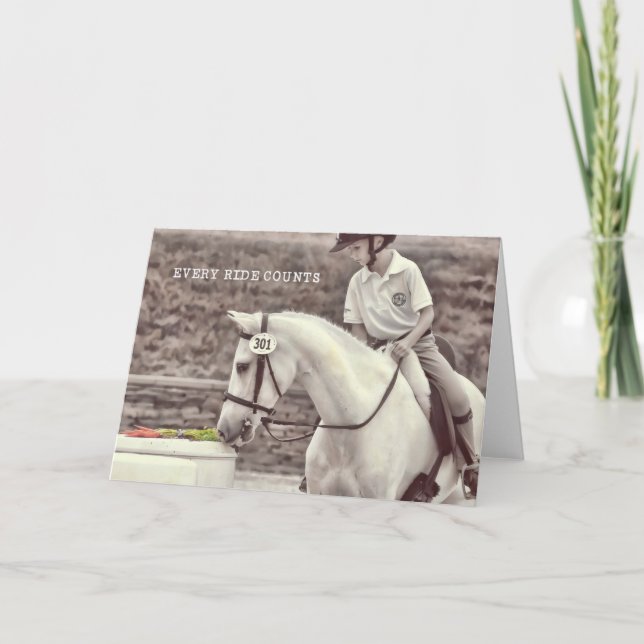 Cartão de Saudação ROYAL ASCOT (Frente)