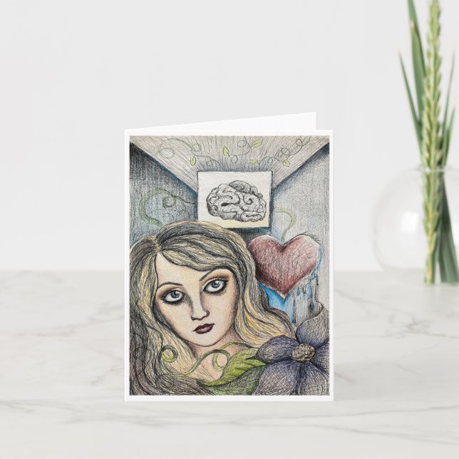 Cartão de saudação "Saldo" (Frente)