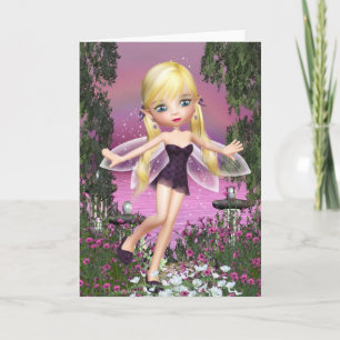 Cartão de Saudação Selena Fairy