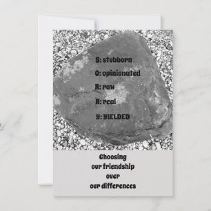 Cartão de Saudação Simples