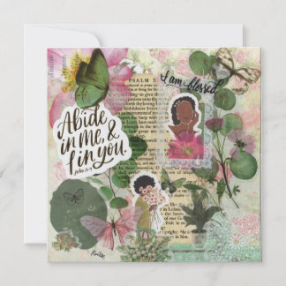 Cartão de Saudação Simples Baseado em "Gena"