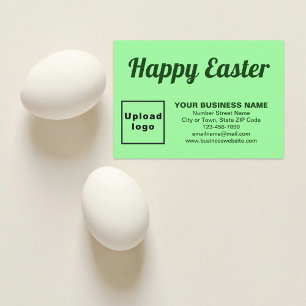 Cartão de saudação simples para empresas de Páscoa