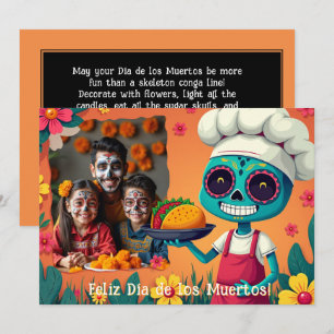 Cartão de saudação 💀 Sugar Skull Shenanigans