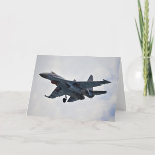 Cartão de Saudação Sukhoi Su-35S