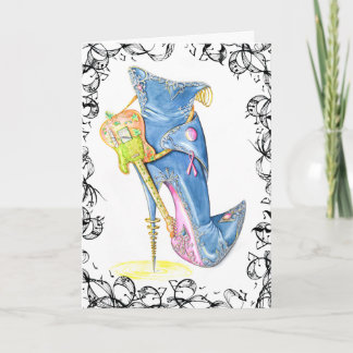 Cartão de Saudação Sul para Baixo