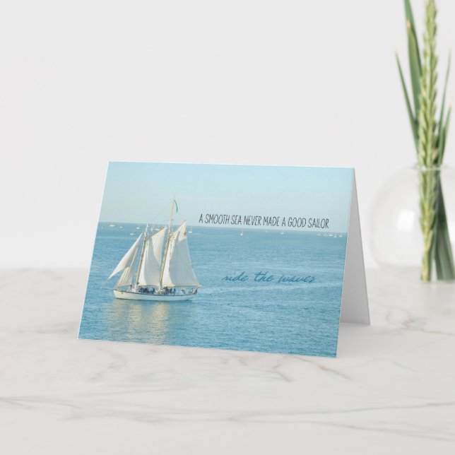 Cartão de Saudação SUNNY STUNSAIL (Frente)