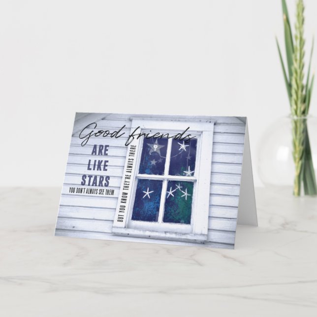 Cartão de Saudação SUPERSTARS (Frente)