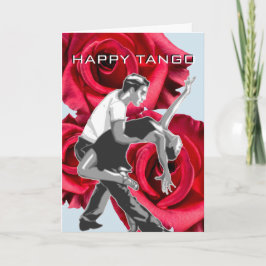 Cartão de Saudação TANGO FELIZ