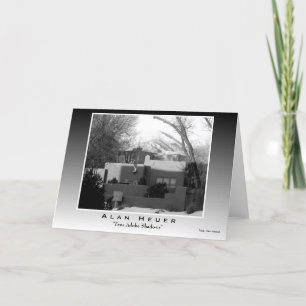 Cartão de Saudação - "Taos Adobe Shadows"