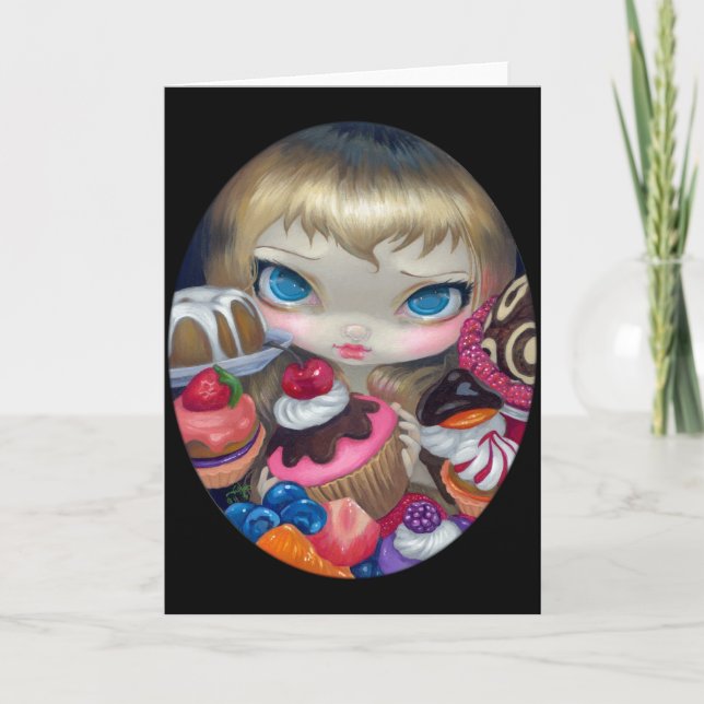 Cartão de saudação "Tea Party Treats" (Frente)