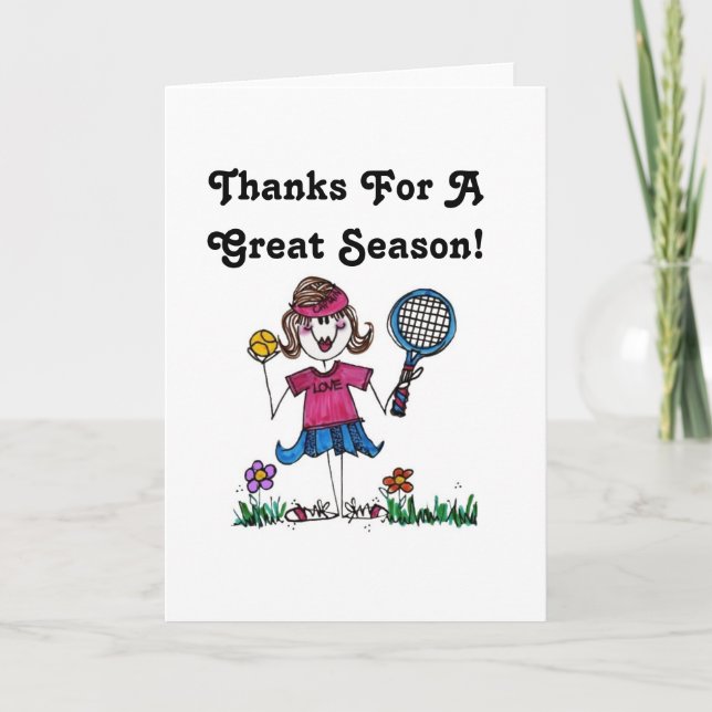 Cartão de Saudação - Tênis do Stick (Frente)