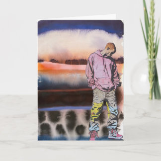 Cartão de Saudação Trendsetter (Por Dentro em Bran