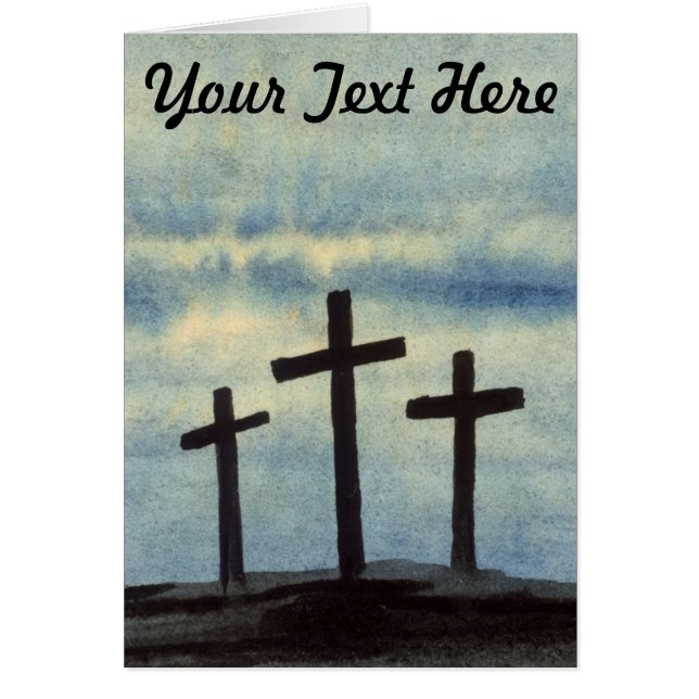 Cartão de Saudação Trinity (Frente)