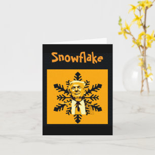 Cartão de Saudação Trump/Snowflake