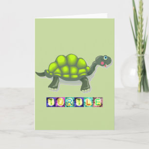 Cartão de Saudação Turtle