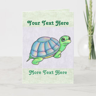Cartão de Saudação Turtle