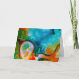 Cartão de Saudação "Um Dia na Praia"