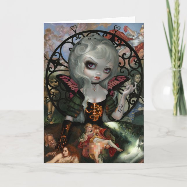 Cartão de Saudação "Unseelie Court: Lust" (Frente)