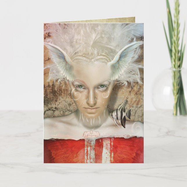 cartão de saudação valhalla (Frente)