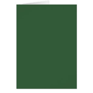 Cartão de Saudação Verde Caçador