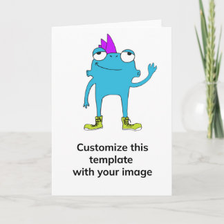 Cartão de saudação vertical BeFunky