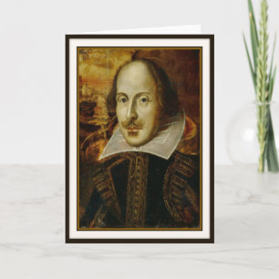 Cartão de Saudação William Shakespeare