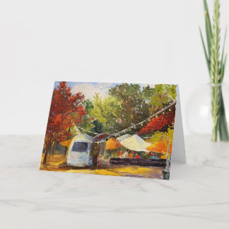 Cartão de saudação Woodside Al Fresco