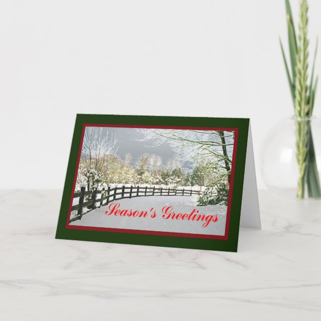 Cartão de Saudações da Estação (Frente)