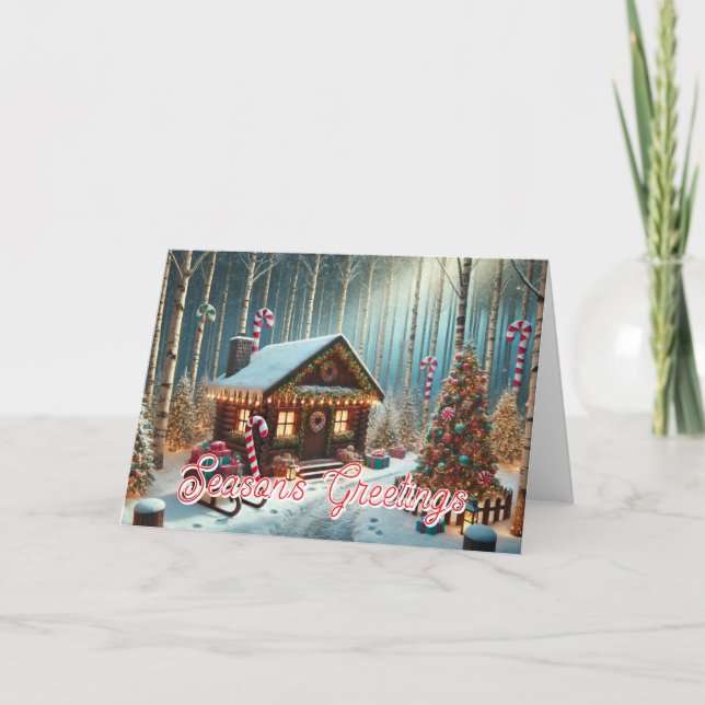 Cartão de Saudações da Estação (Frente)