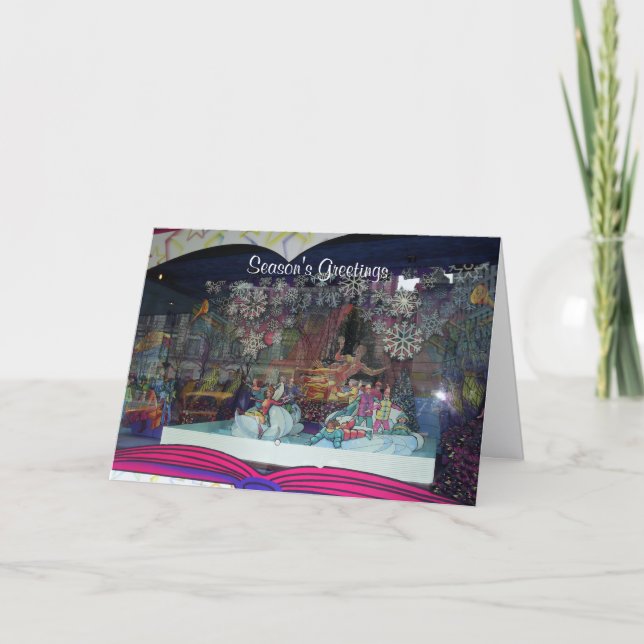 Cartão de Saudações da Estação de Pelos Ice de Nat (Frente)