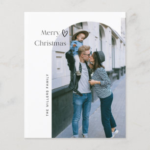 Cartão de Saudações de Feliz Natal para Arte Orçam