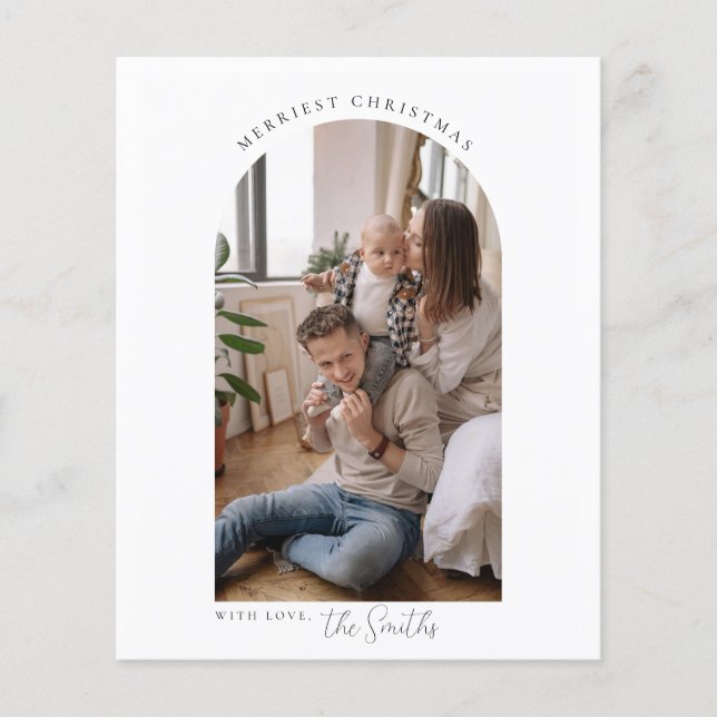 Cartão de Saudações de Feliz Natal para Arte Orçam (Frente)