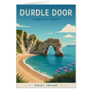 Cartão de Saudações Durdle Door Costa Jurássica