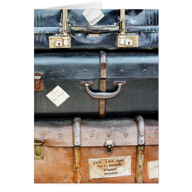 Cartão de saudações VELHO ENGLAND (Frente)