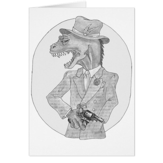 Cartão de Sauvosaurus (Frente)
