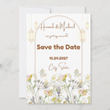 Cartão de Save the Date de Fazenda