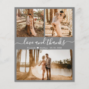 Cartão de Script de Foto do Orçamento Casamento