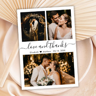 Cartão de Script de Foto do Orçamento Casamento 