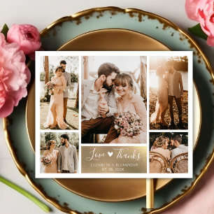 Cartão de Script de Foto do Orçamento Casamento de