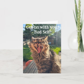 Cartão de Seja Ótimo Consigo Mesmo