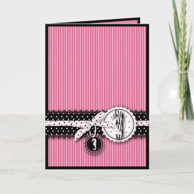 Cartão de Sensação de Cavalo-Marinho II (Frente)