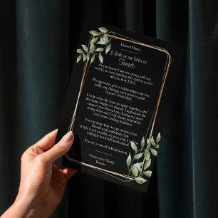 Cartão de Separação Melhor Como Amigos