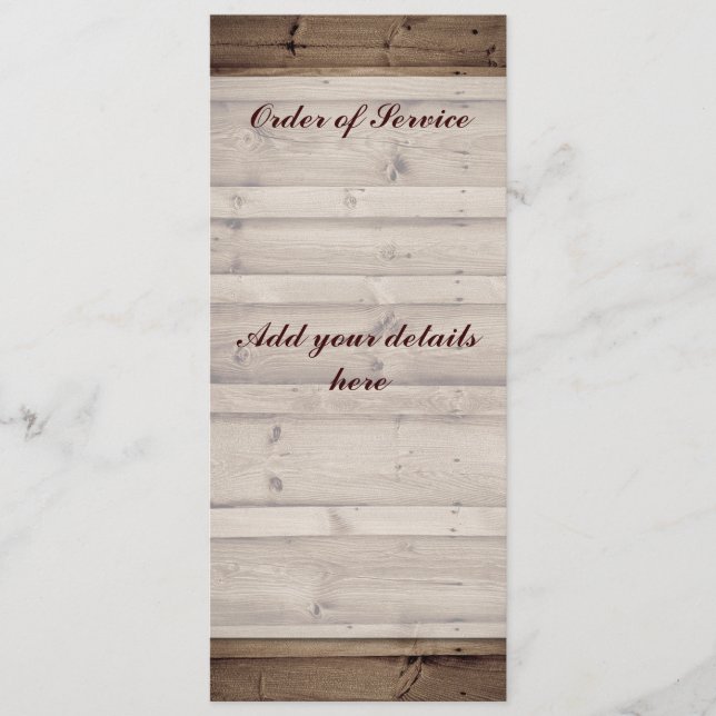 Cartão de Serviço de Carteira Antiquado (Frente)