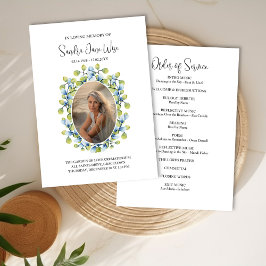 Cartão de Serviço de Foto de Quadro Greenerado