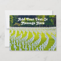 Cartão de Serviço Militar Personalizado