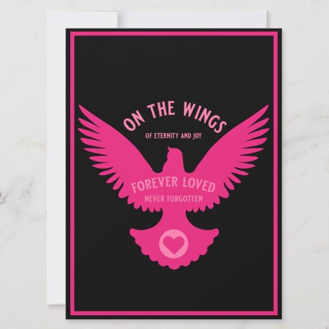 Cartão de simpatia de memória sensível ao amor (Frente)