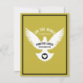 Cartão de simpatia de memória sensível ao amor